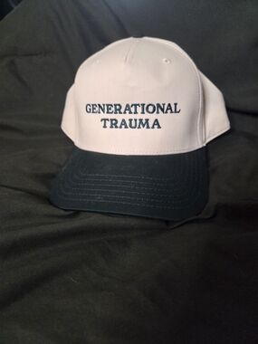 Otto Cap Generational TramaSnapback Trucker Hat White/Geeen Unisex Adjustable
